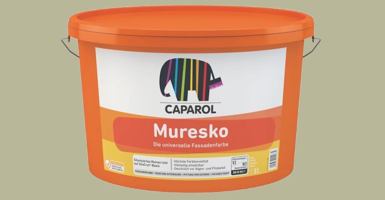 Caparol Muresko -Kleur RAL7032 - 5,0 Ltr