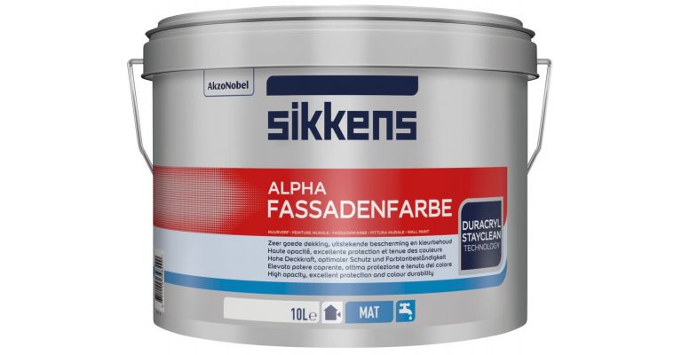 Sikkens Alpha Fassadenfarbe
