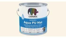 Caparol Capacryl Aqua PU Mat - Kleur RAL9001 - 2,5 Ltr